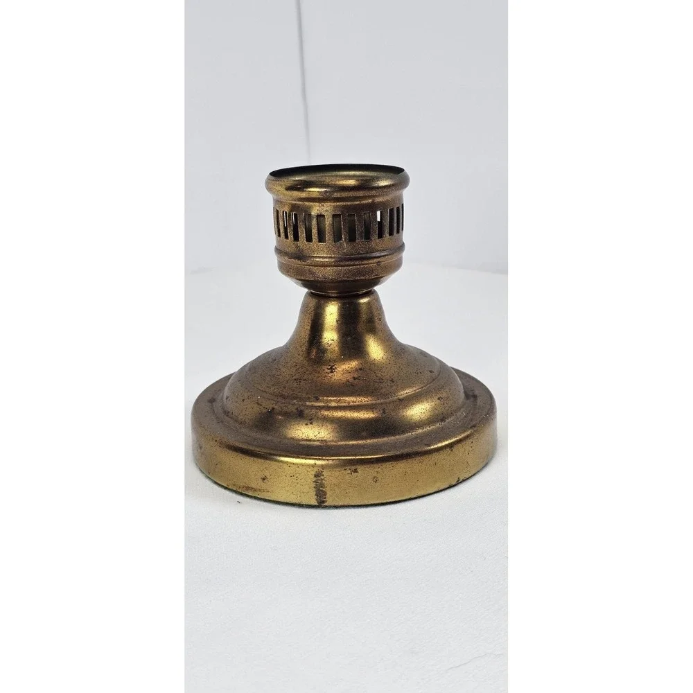Vintage‎ Brass Candlestick Holder 4